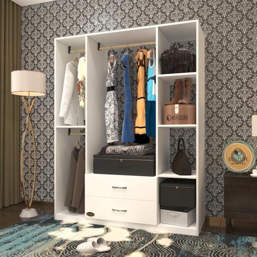 giysi dolabı orhan 175*120*40 byz gardırop 2 çekmeceli