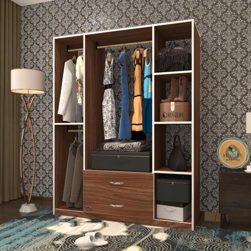 giysi dolabı orhan 175*120*40 cvz gardırop 2 çekmeceli