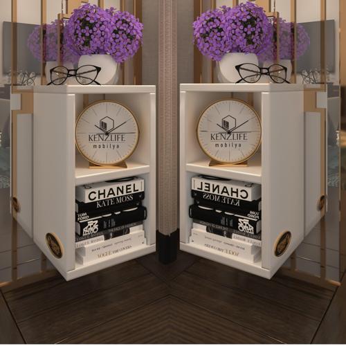 komodin lothario 2 li set byz komidin 42*20*19 duvara monte askı aparatlı (mng)