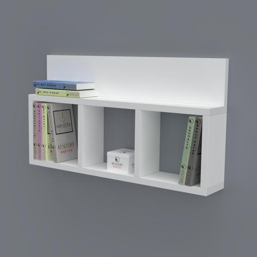 kitaplık hayal 030*060*20 byz duvar rafı