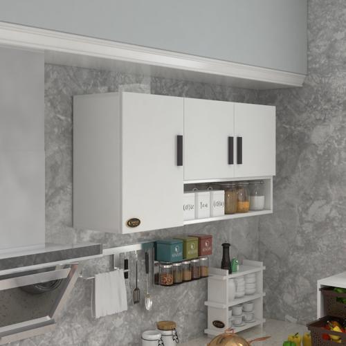 hazır mutfak mirandus32 byz 060*120*32 mutfak banyo dolabı kapaklı raflı