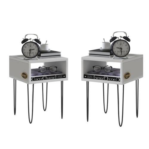 komodin ortense byz komidin 2 li set 44*29*29 metal ayaklı orta zigon sehpa minik boy (mng)