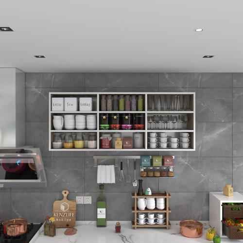 hazır mutfak orela crd 060*150*22 mutfak banyo dolabı kapaksız raflı