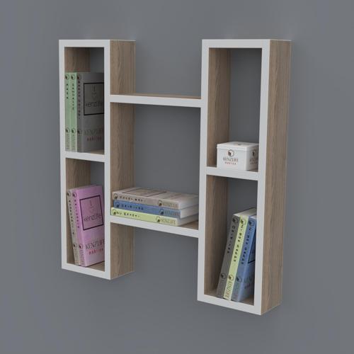 kitaplık melisa 060*060*20 crd duvar rafı