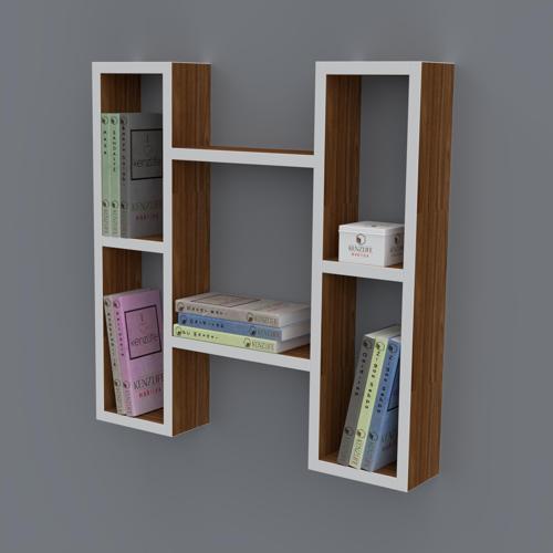 kitaplık melisa 060*060*20 cvz duvar rafı