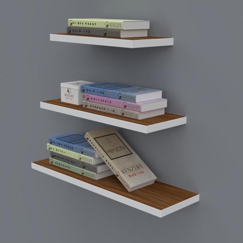 kitaplık nadire 000*050-040-030*20 cvz duvar rafı