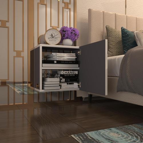 komodin susanin gri 39*39*20 banyo ecza mutfak dolabı(m)kapaklı arkalıksız