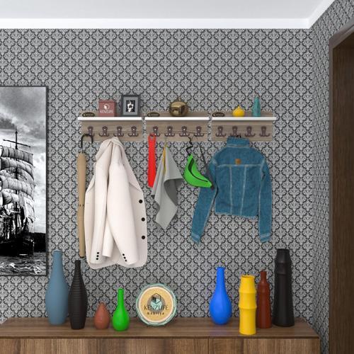 elbise askılığı karayemiş3 crd 26*114*12 vestiyer portmanto askı askılık 12 adet askı
