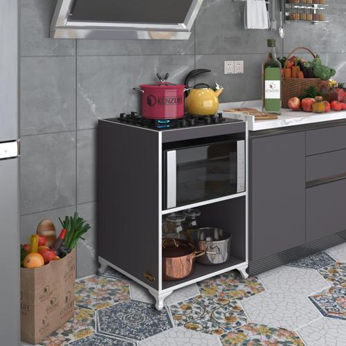 ocak dolabı figen gri 85*60*57 mutfak modül mini fırın  ankastre ocak için