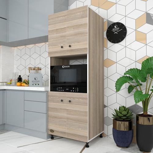 fırın dolabı cahide crd 180*65*50 mutfak XLARGE ayaklı banyo kiler ofis
