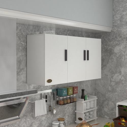 hazır mutfak canna22 byz 060*120*22 mutfak banyo dolabı kapaklı raflı