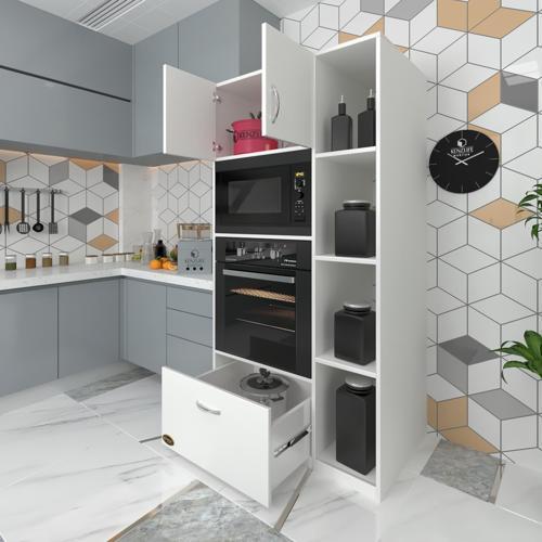 fırın dolabı makbule byz 180*90*56 mutfak çekmeceli ayaklı banyo kiler ofis