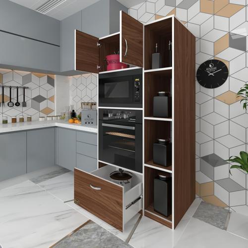 fırın dolabı makbule cvz 180*90*56 mutfak çekmeceli ayaklı banyo kiler ofis