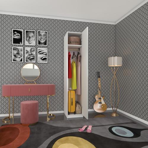 gardırop 1 kapılı öğrenci dolabı tek kapı kasımpatı byz 180*35*42 byz gardolap dolap ofis kapaklı