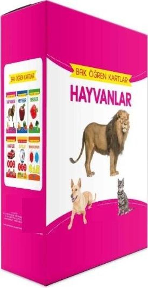 Karatay Yayınları 4E Bak Öğren Kartları Hayvanlar