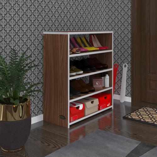 ayakkabılık goya cvz 080*70*30 arkalıksız ayakkabı ofis dolabı