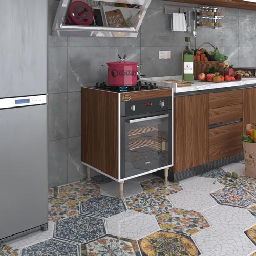 ankastre modülü kabini lev yaşin cvz 89-81*60*56 fırın ocak dolabı ayarlı ayaklı