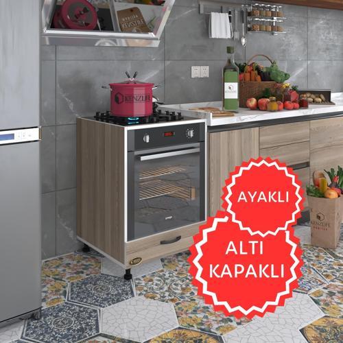 ankastre modülü kabini radon crd fırın ocak dolabı kapaklı ayaklı