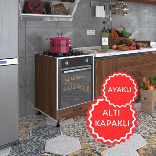 ankastre modülü kabini radon cvz fırın ocak dolabı kapaklı ayaklı