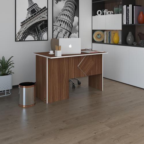 ofis masası yoko ono cvz sağ 75*130*60 raflı dolap eşkenar bilgisayar çalışma masası