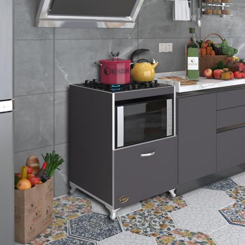 ocak dolabı demi gri 85*60*57 mutfak modül mini fırın  ankastre ocak için