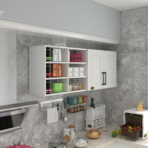 hazır mutfak dolabı patlıcan60 byz mod1 60*160*32 mebran kapak suntalam gövde
