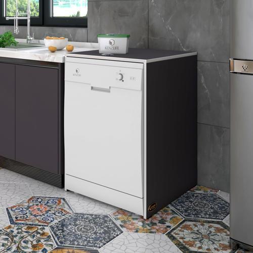 bulaşık&çamaşır&kurutma makinesi dolabı berfu gri 90*70*60 banyo ofis