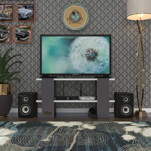 televizyon sehpası bangkok gri 040*080*30 tv ünitesi