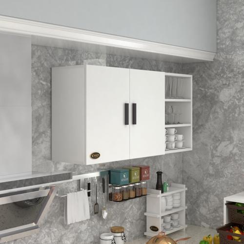 hazır mutfak fulvus22 byz 060*120*22 mutfak banyo dolabı kapaklı raflı