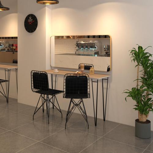 Knsz masa sandalye takımı hem75mazlum crdsyh 100*040 sm 2 sandalye syhsyh sırt minderli