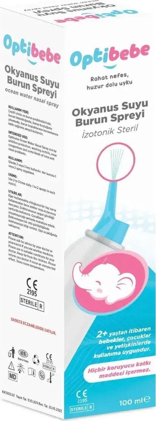 OPTİBEBE Okyanus Suyu 100 ml