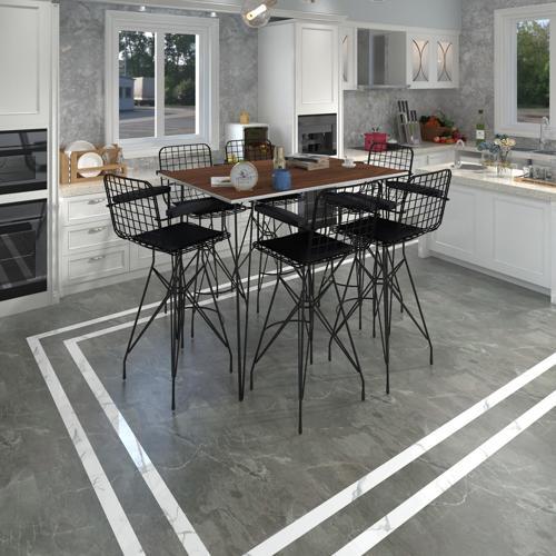 Knsz masa sandalye takımı hem105zengin cvzsyh 130*070 6 sandalye syhsyh kolçaklı