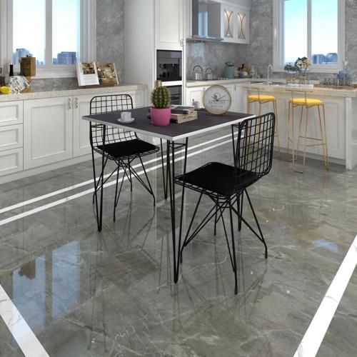 Knsz masa sandalye takımı hem75mazlum grisyh 070*070 2 sandalye syhsyh