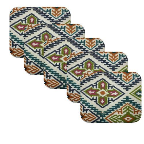 Knsz oturma minderi 5 li zengin&mağrur&uslu kilim desen tel bar sandalyesi için