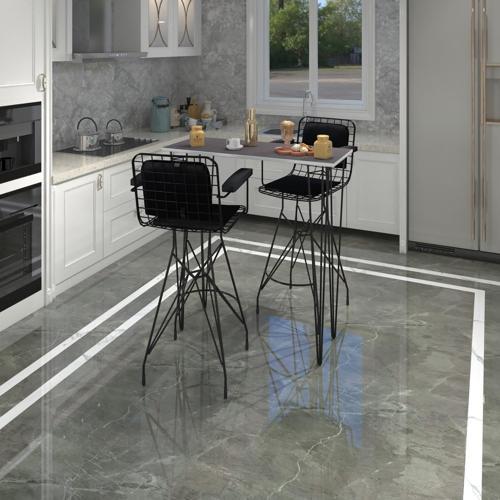 Knsz masa sandalye takımı hem105zengin grisyh 100*040 2 sandalye syhsyh kolçaklı sırt minderli
