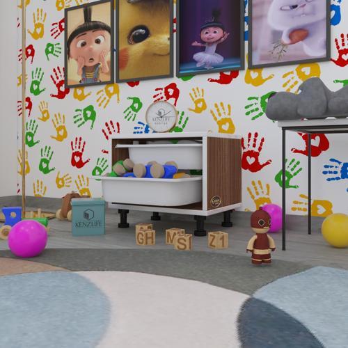 sepetli mutfak dolabı ruberu cvz 038x45x30 banyo oyuncak çamaşır beyaz 2 li sepet