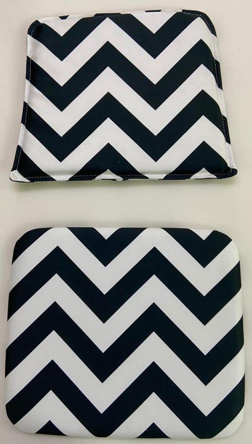 Knsz minder seti 1 li mazlum aldo kumaş oturma ve sırt tel sandalyesi minderi bir arada