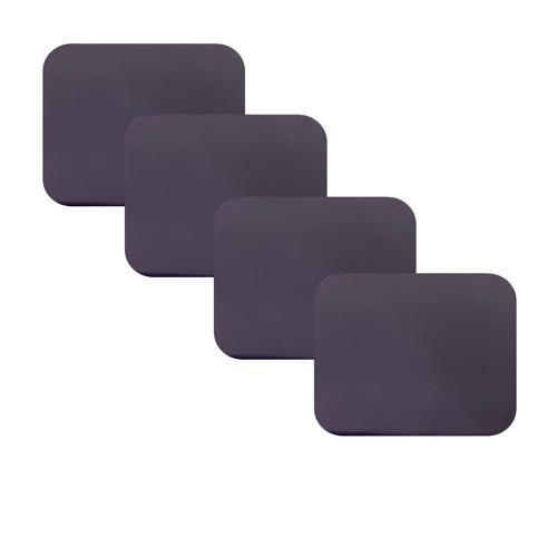 Knsz oturma minderi 4 lü artis&mutlu mor suni deri tel bar taburesi sandalyesi için