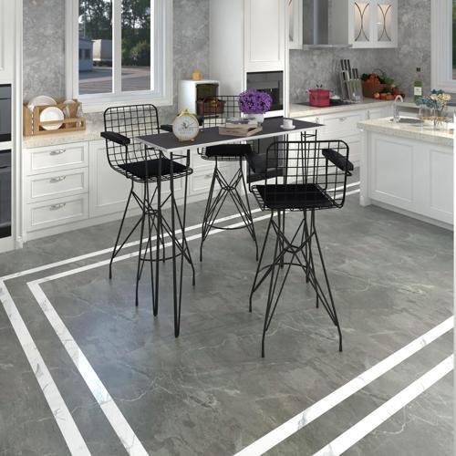 Knsz masa sandalye takımı hem105zengin grisyh 140*040 3 sandalye syhsyh kolçaklı