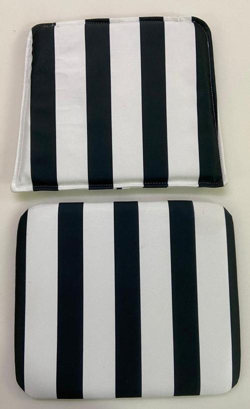 Knsz minder seti 1 li mazlum tuan kumaş oturma ve sırt tel sandalyesi minderi bir arada