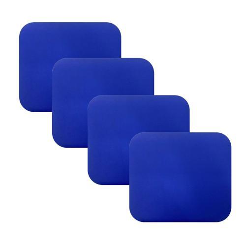 Knsz oturma minderi 4 lü mazlum mvi suni deri tel sandalyesi oturma yeri için