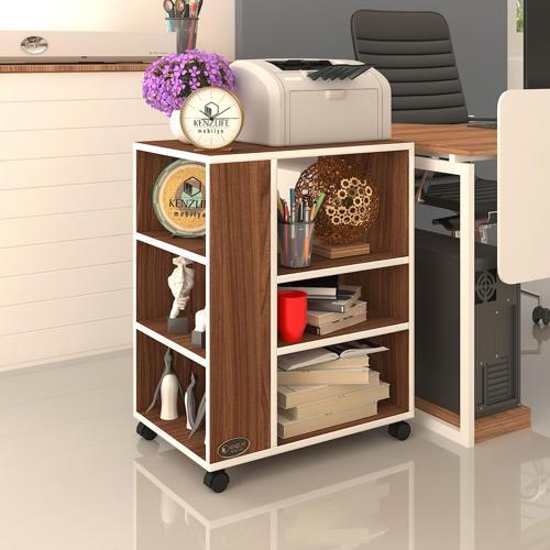 ofis yazıcı masası berubetto076 cvz 076*060*40 tekerlekli sekreter