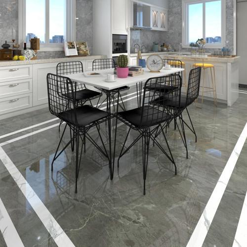 Knsz masa sandalye takımı hem75mazlum byzsyh 130*090 6 sandalye syhsyh