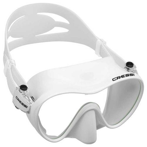 F1 Frameless Dalış Maskesi WHITE-WHITE-YETİŞKİN