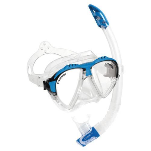 Matrix Maske Gamma Şnorkel Seti CLEAR-BLUE