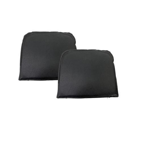 Knsz sırt minderi 2 li mazlum syh suni deri cırtlı tel sandalyesi sırtı için