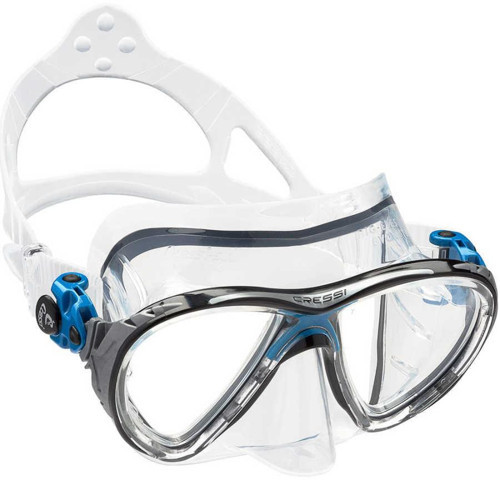 Big Eyes Evolution Dalış Maskesi CLEAR-BLUE-BLACK