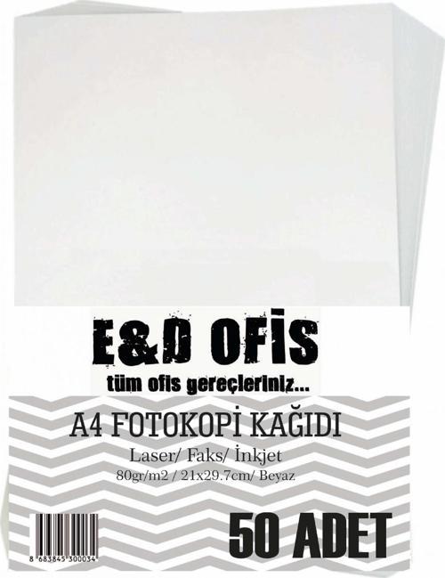 A4 Fotokopi Kağıdı 50 Yaprak
