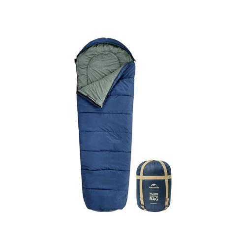 MJ600 Mumya Tipi Pamuklu Uyku Tulumu NAVY BLUE