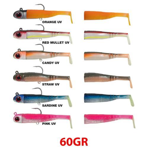 Lily Shad 11cm 60gr 2+1 Off Shore Silikon Yem Pink UV